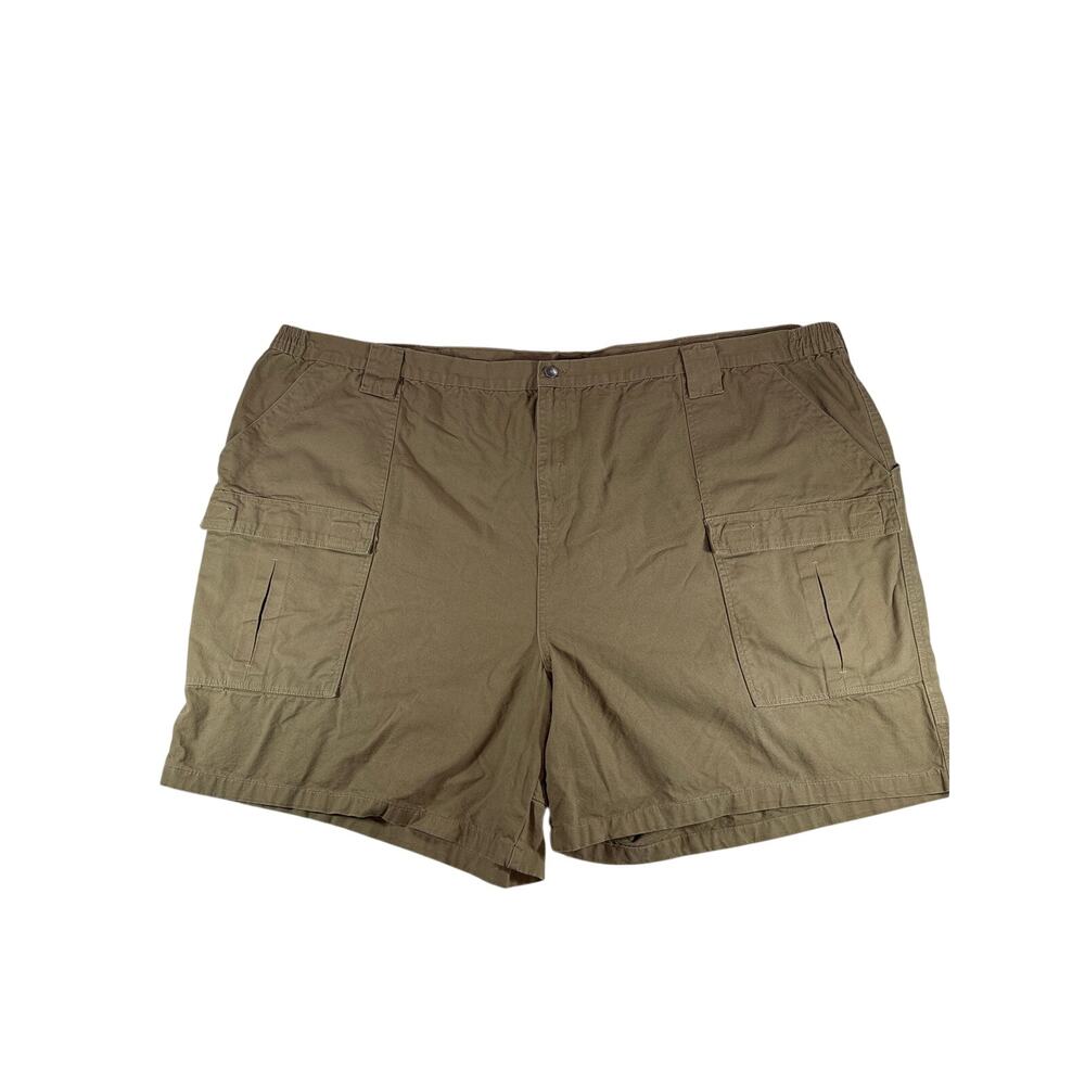 Boulder Creek Cargo Shorts Mens 66 Big Tall Khaki Beige Utility Pockets Casual‎